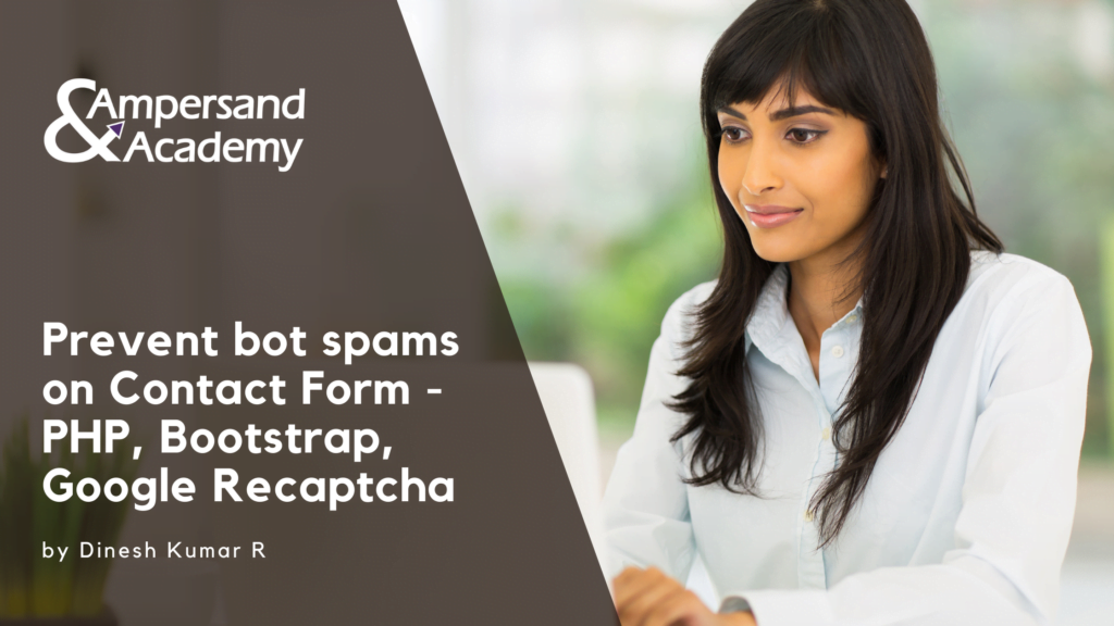 Contact Form Spambot Prevention using Google Recaptcha