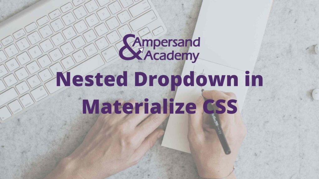 Select Dropdown In Materialize Css