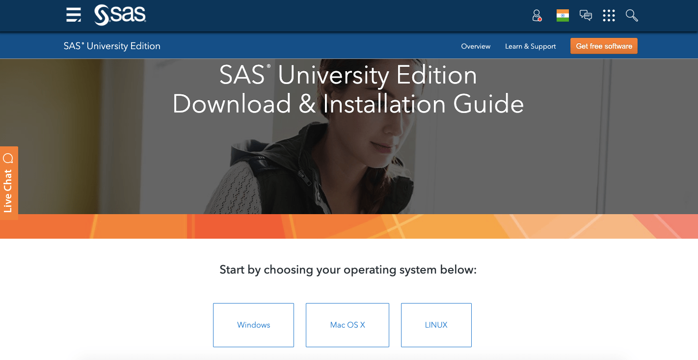 sas university edition download note