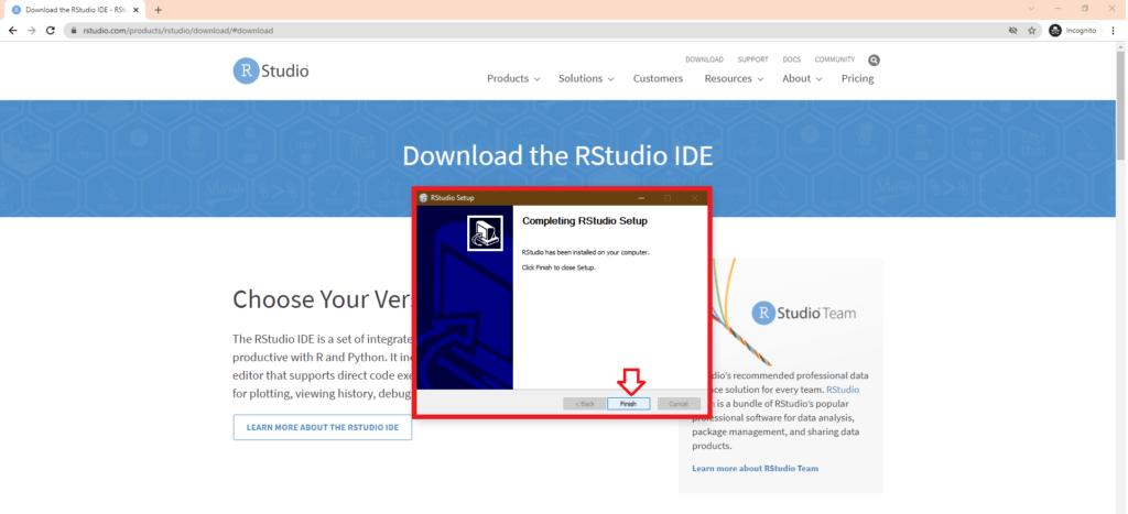 how to install R Studio