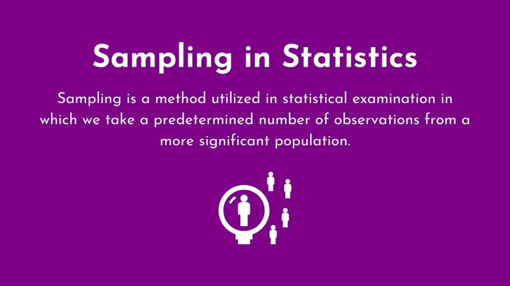 Sampling in Statistics